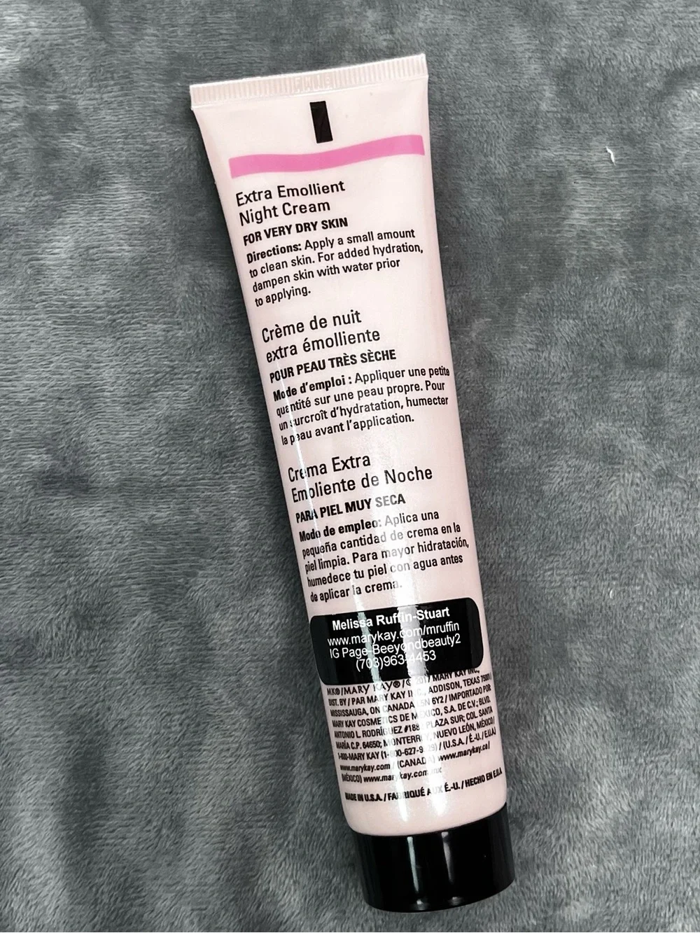 Mary Kay Extra Emollient Night Cream - 2.1 oz / 60g -Batch FA10